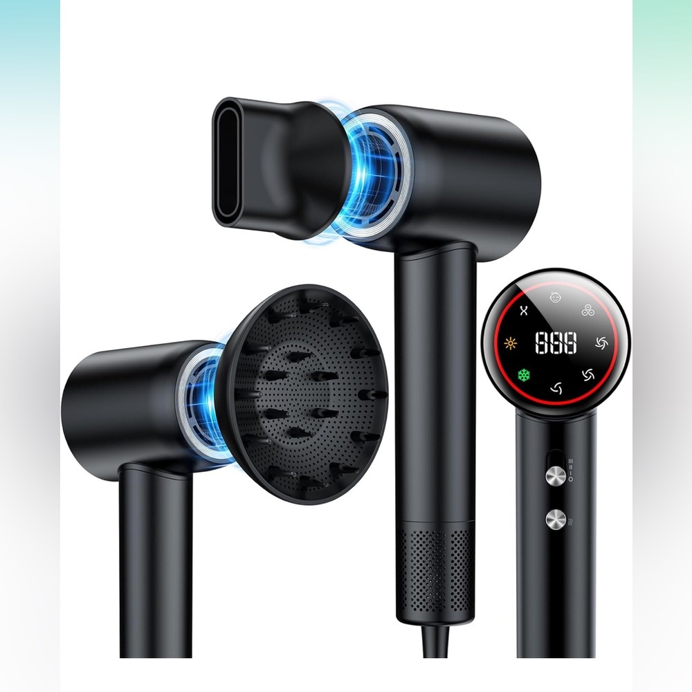 SnugLuv Hair Dryer, 160000 Motor, Portable Hair for Travel - Sealed $ NEW